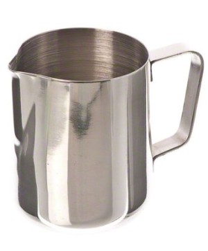 Update International EP-12 Stainless Steel Frothing Pitcher, 12-Ounce