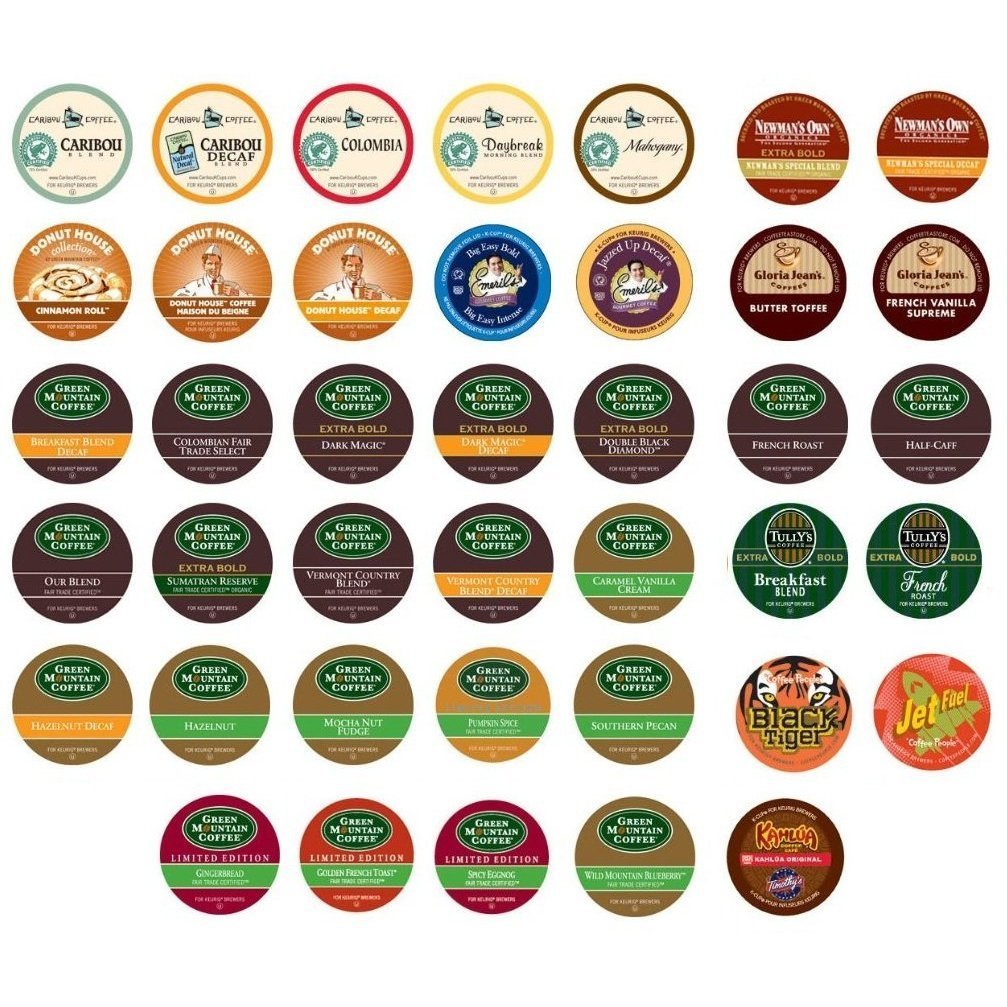 Keurig Coffee Only Sampler Pack, 40 Ct Variety of K-Cup Flavors